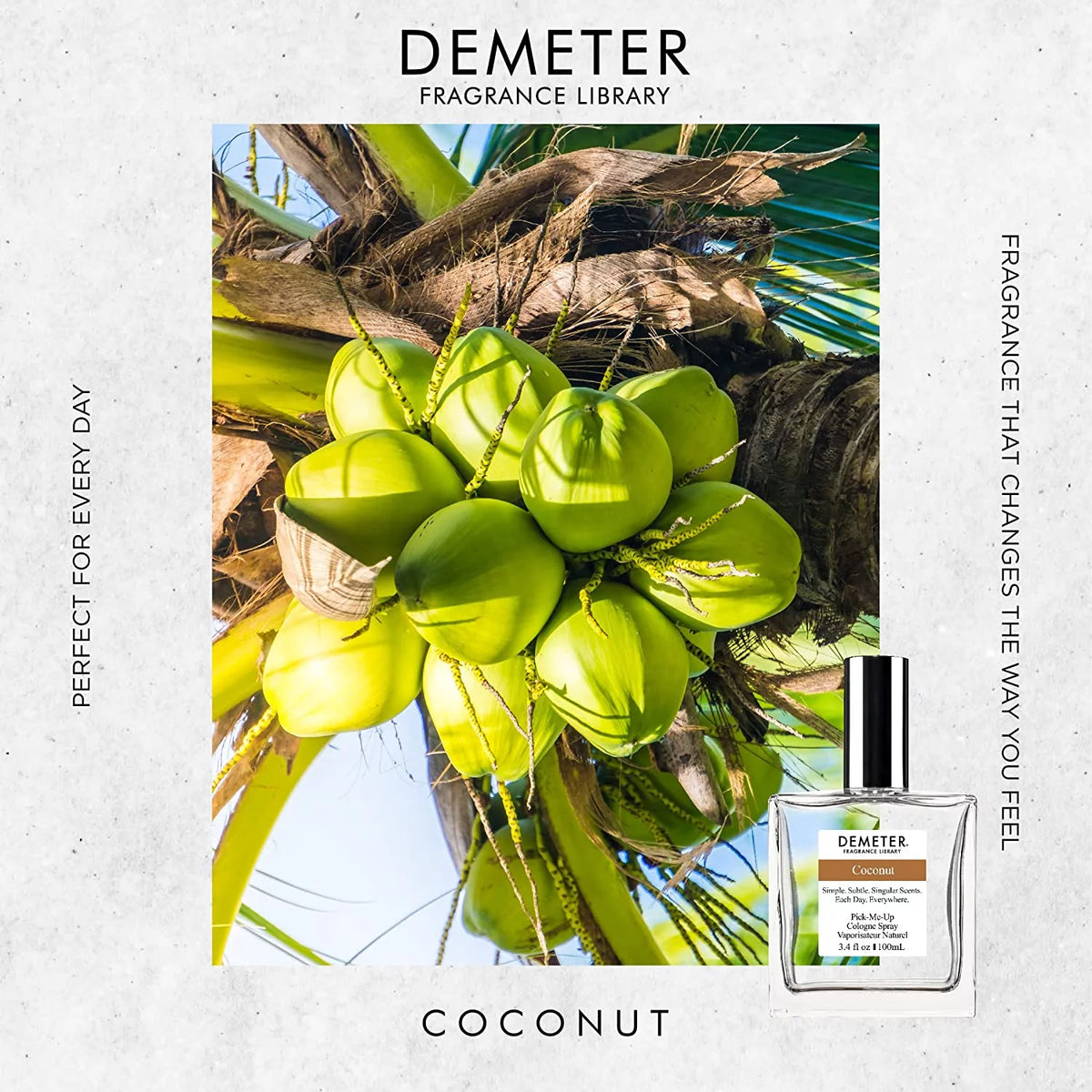Coconut Cologne Spray 3.4 oz A240078