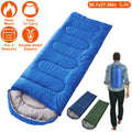 Royal Blue Backpacking Sleeping Bag with Carry Bag A146368
