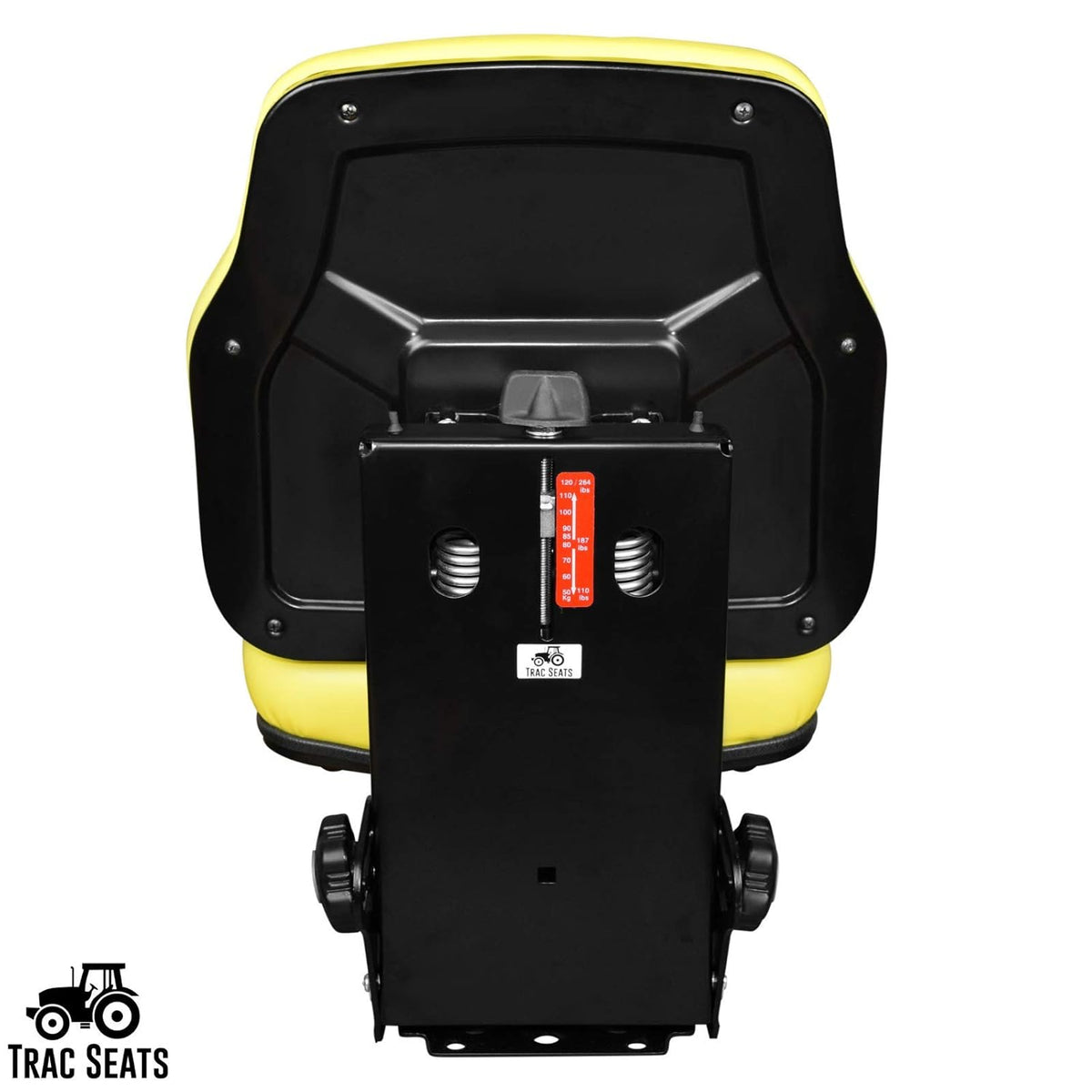Yellow Suspension Seat for Open Cab Tractor W9428