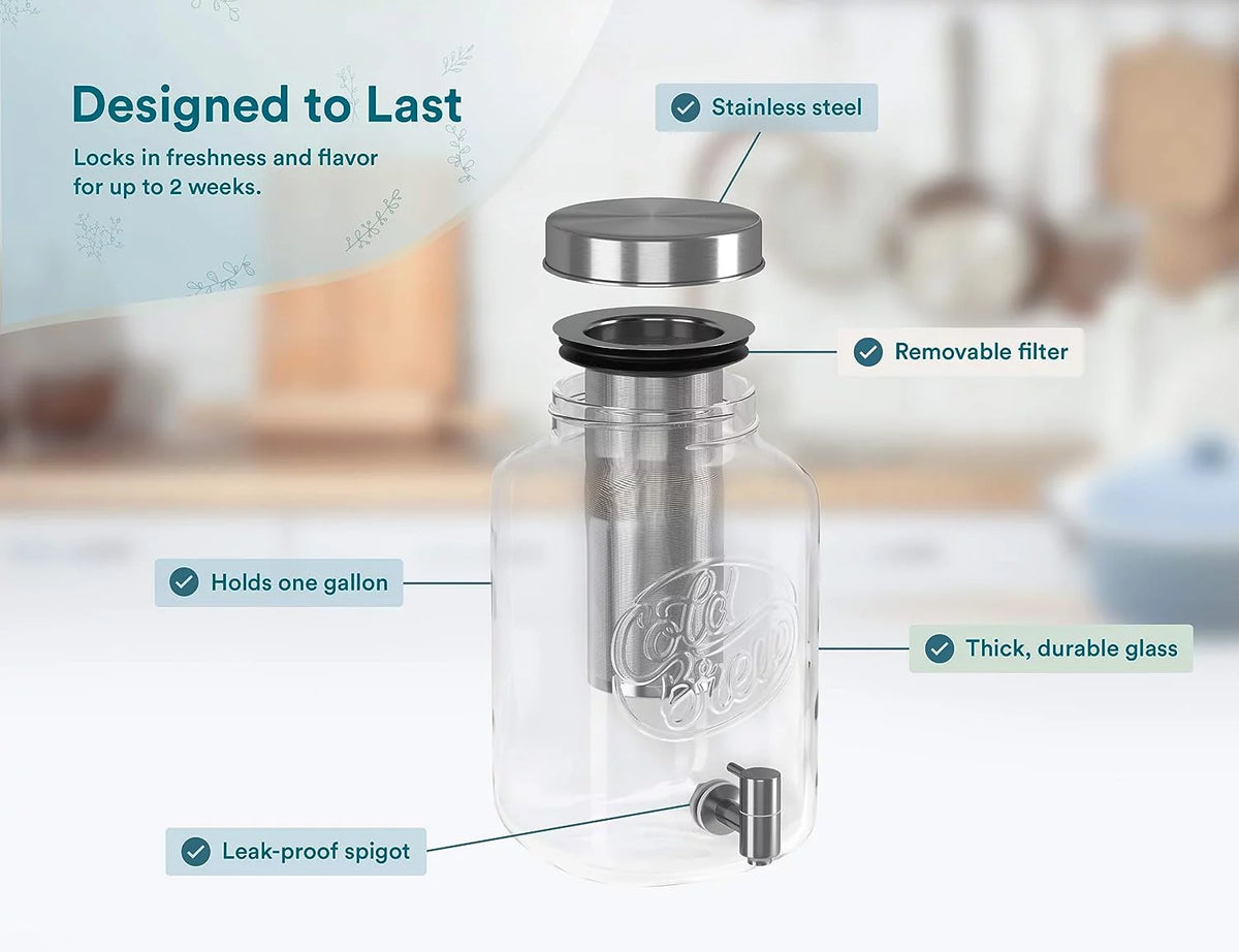 Cold Brew Brewer & Dispenser 12 Oz O260