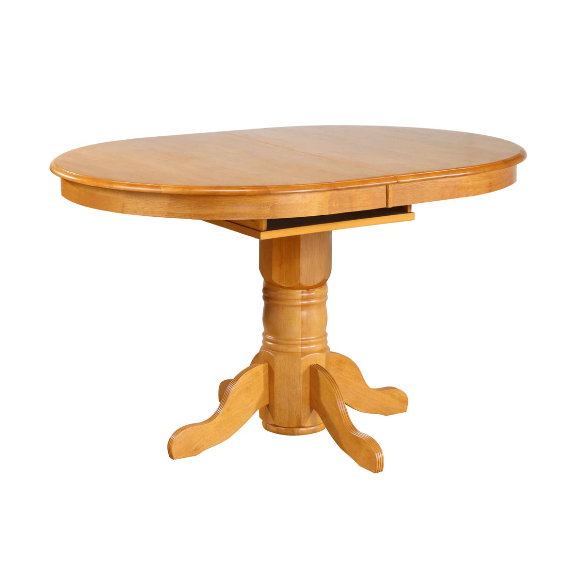 Oak Extendable Wood Pub Table Y74795