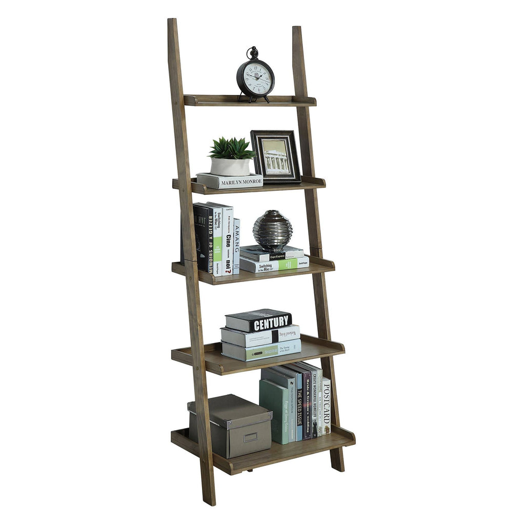 American Heritage Bookshelf Ladder Driftwood Q502