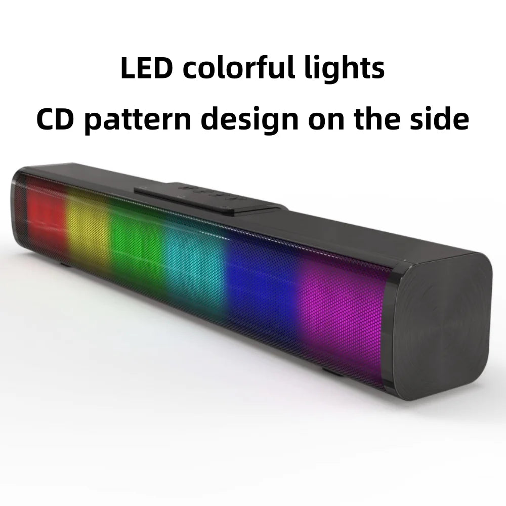 Wireless Bluetooth Sound Bar with RGB Lights J10406