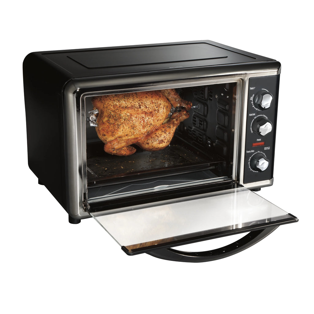 Countertop Oven with Convection and Rotisserie, Extra Large Capacity, Silver E564