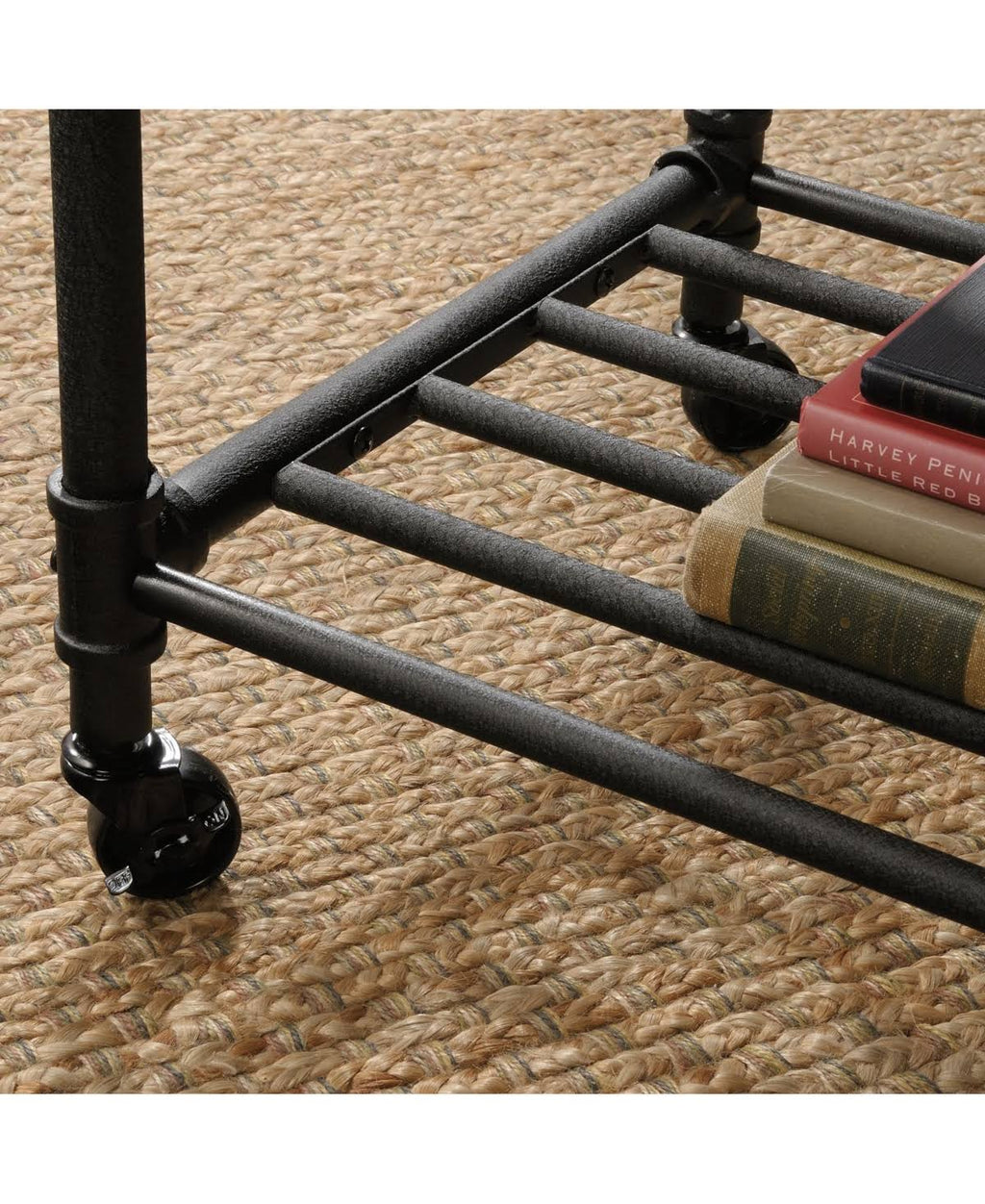 Checked Oak Multi-Purpose Cart X811584