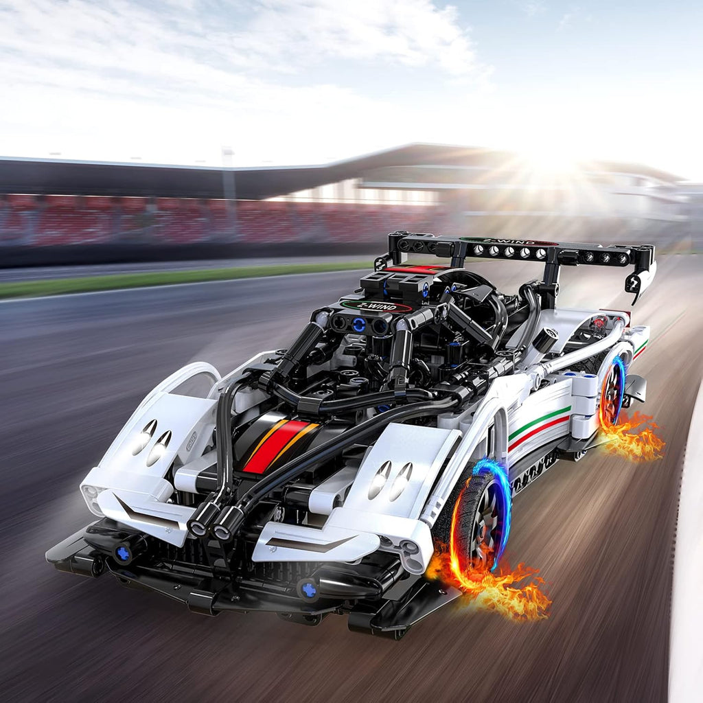 Rechargeable RC & APP Controlled Model Car Building Kit G31422