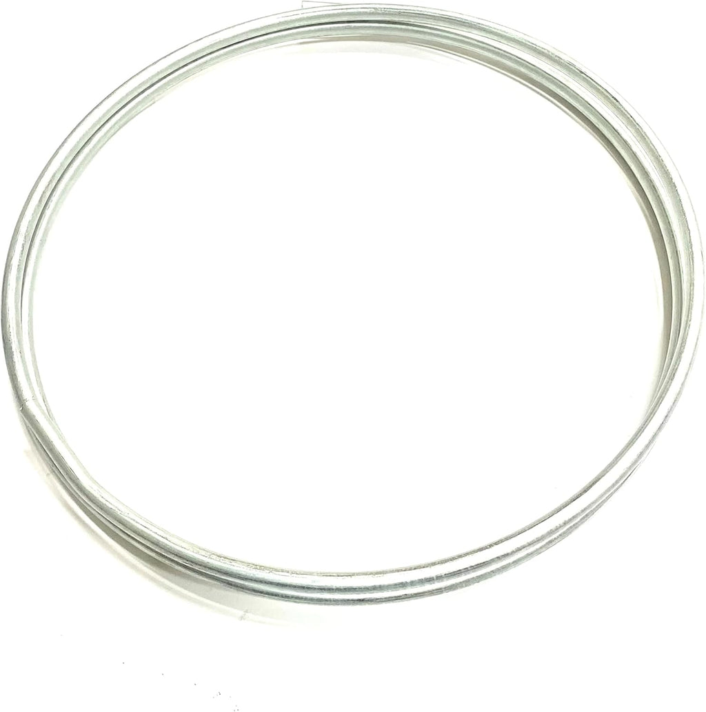 Two Coils of 25 Foot Zinc Plated 5/16 Inch Tubing (50 ft total) Pack of 2 Y353