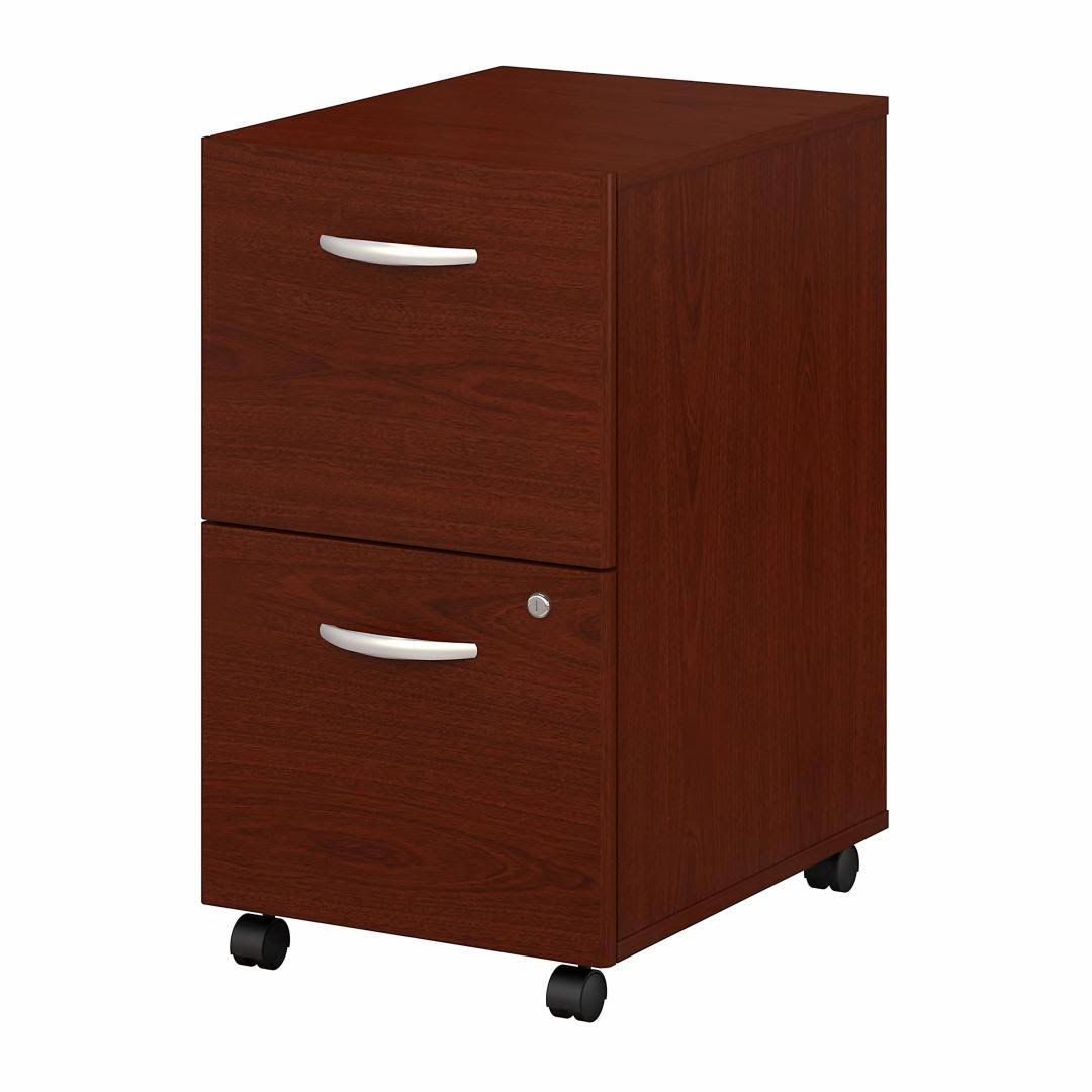 Natural Cherry 2-Drawer Mobile Filing Cabinet R664325