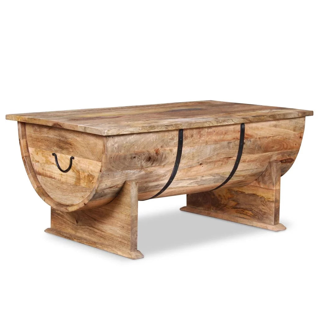 Vintage Solid Mango Wood Coffee Table B40371