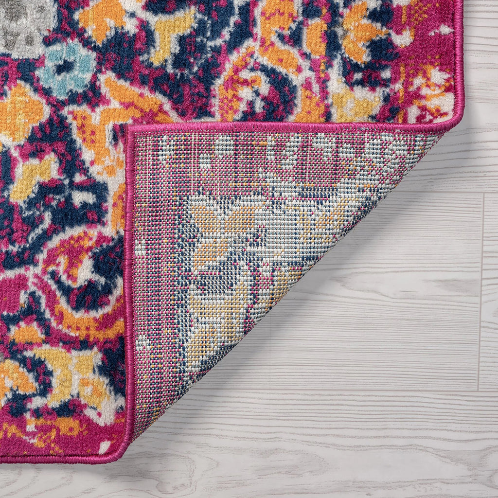 5x8 Medallion Area Rug N611136