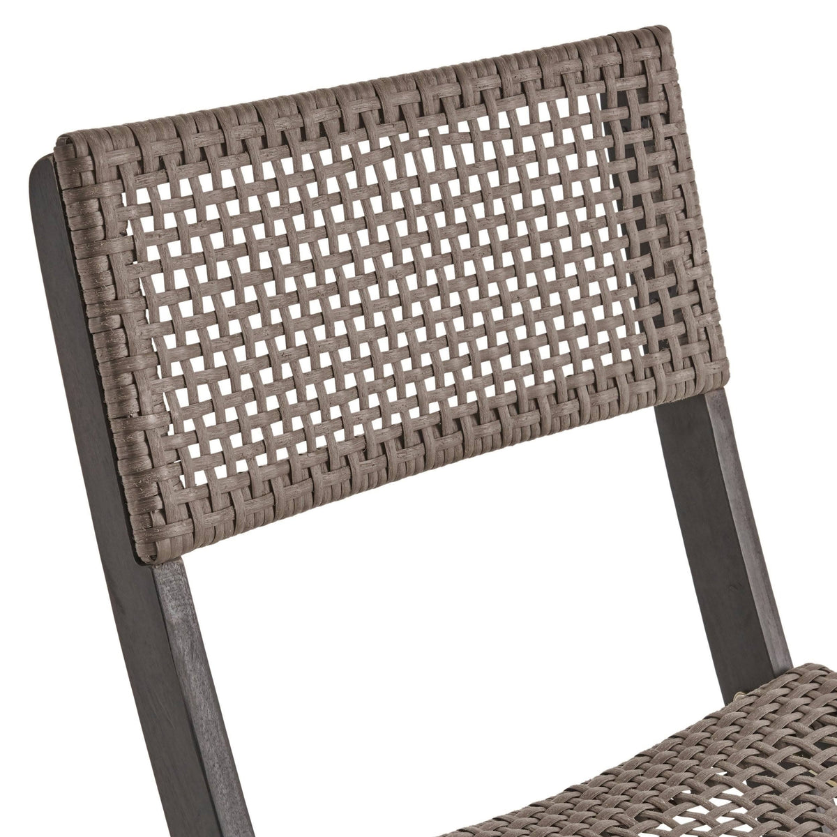 2pk Acacia Wood Foldable Patio Bistro Chairs Teak K662