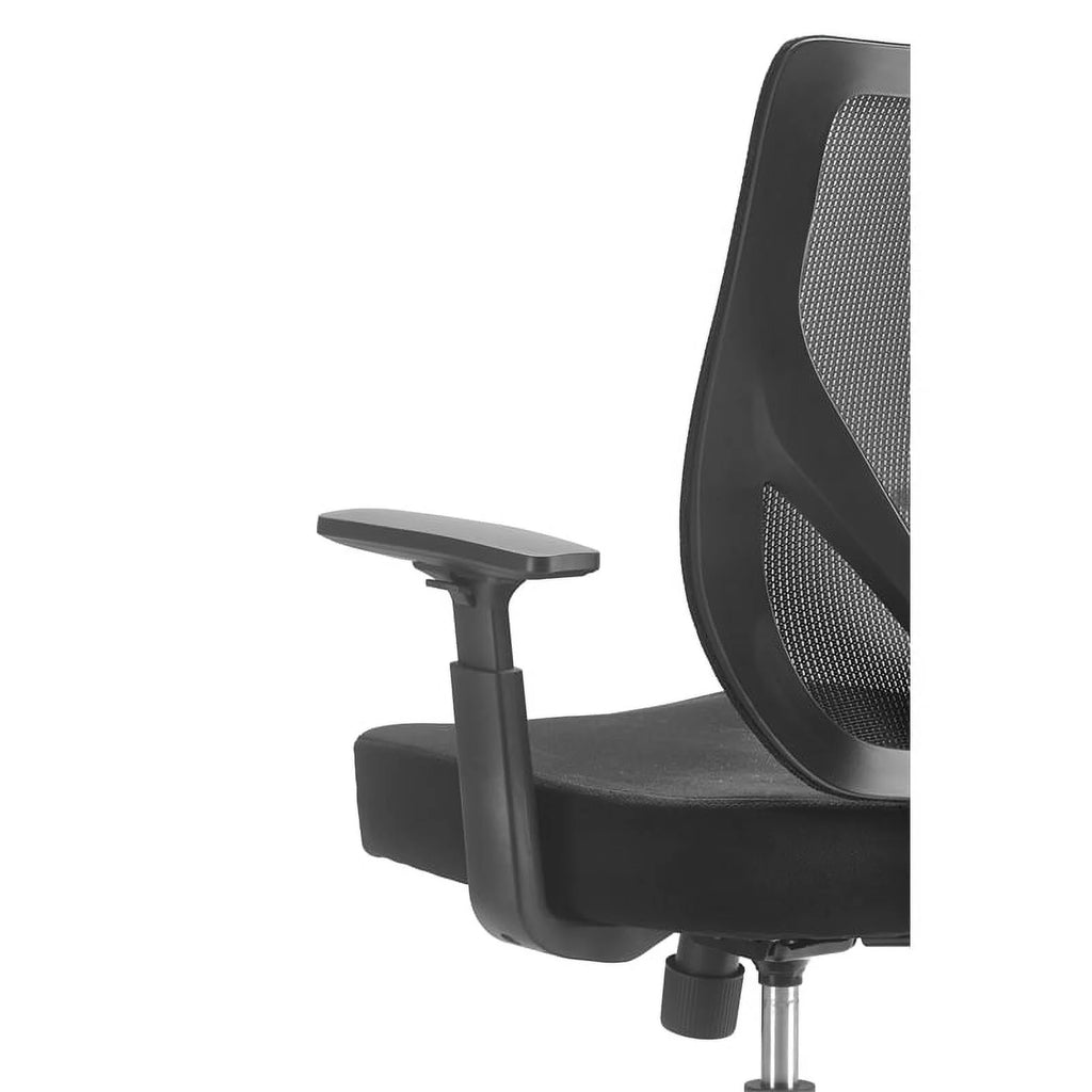 Black Mesh Office Chair with Nylon Base C7387