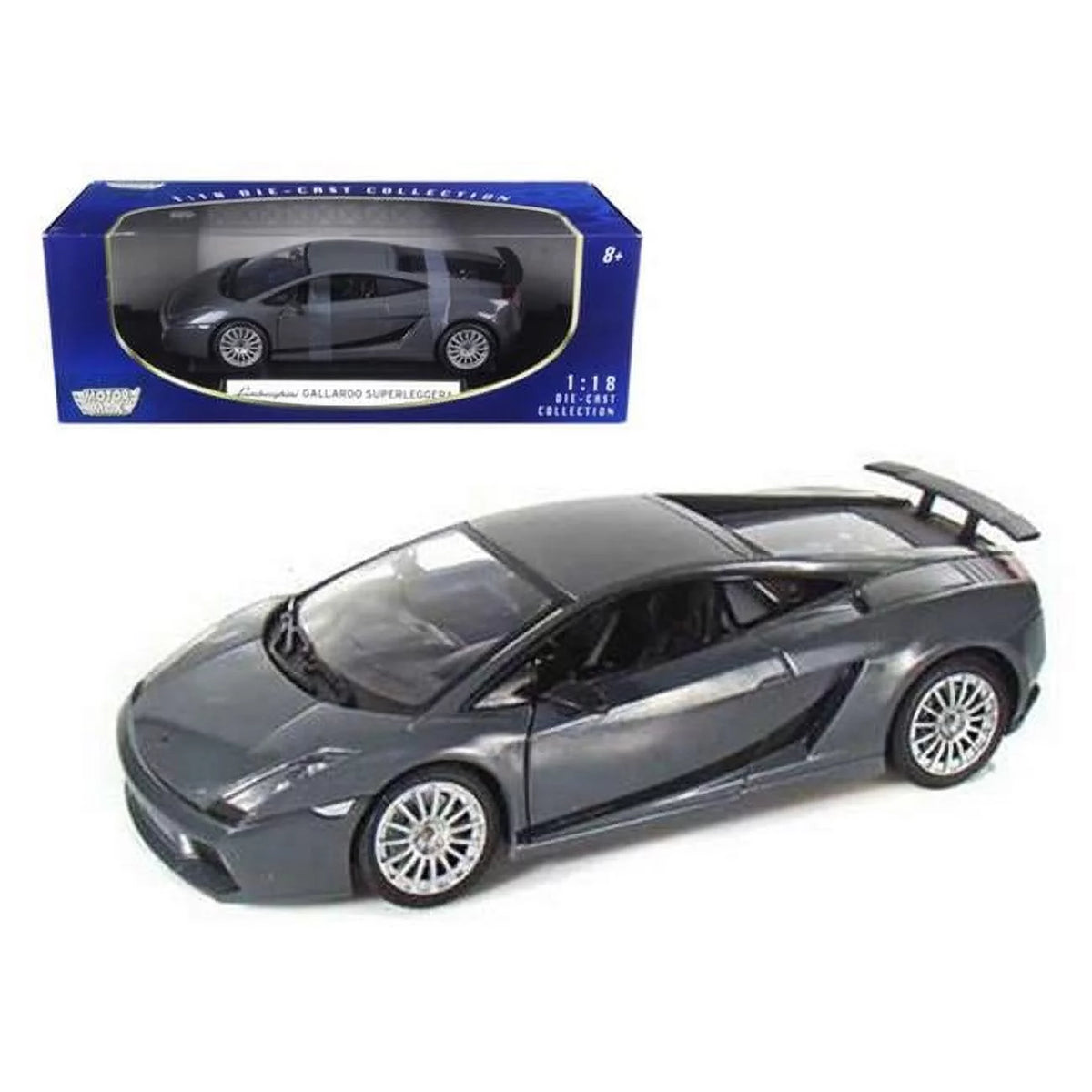 Grey 1-18 Diecast Model Car S1492