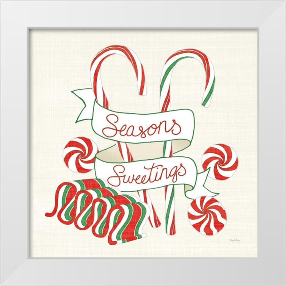 15x15 White Wood Framed Art Print U3067