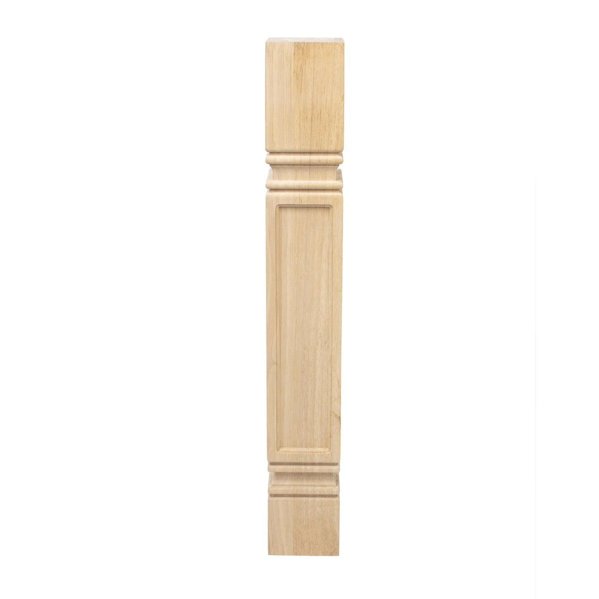 Unfinished Solid Hardwood Kitchen Island Leg K247256