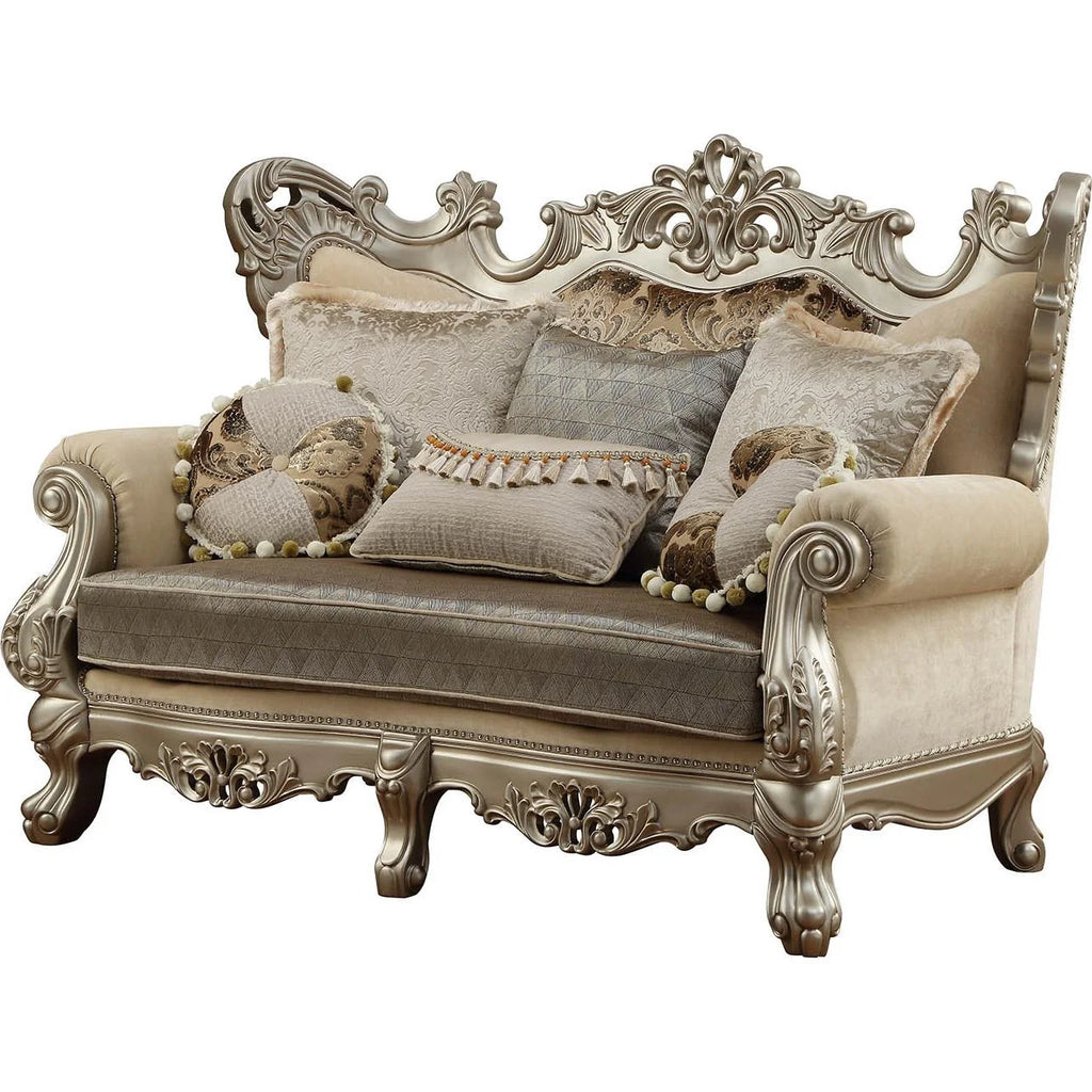 Champagne Fabric Sofa Set U639