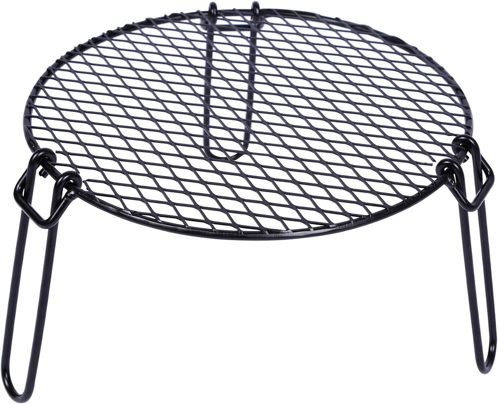 Folding Campfire Grill Steel Grate N8675