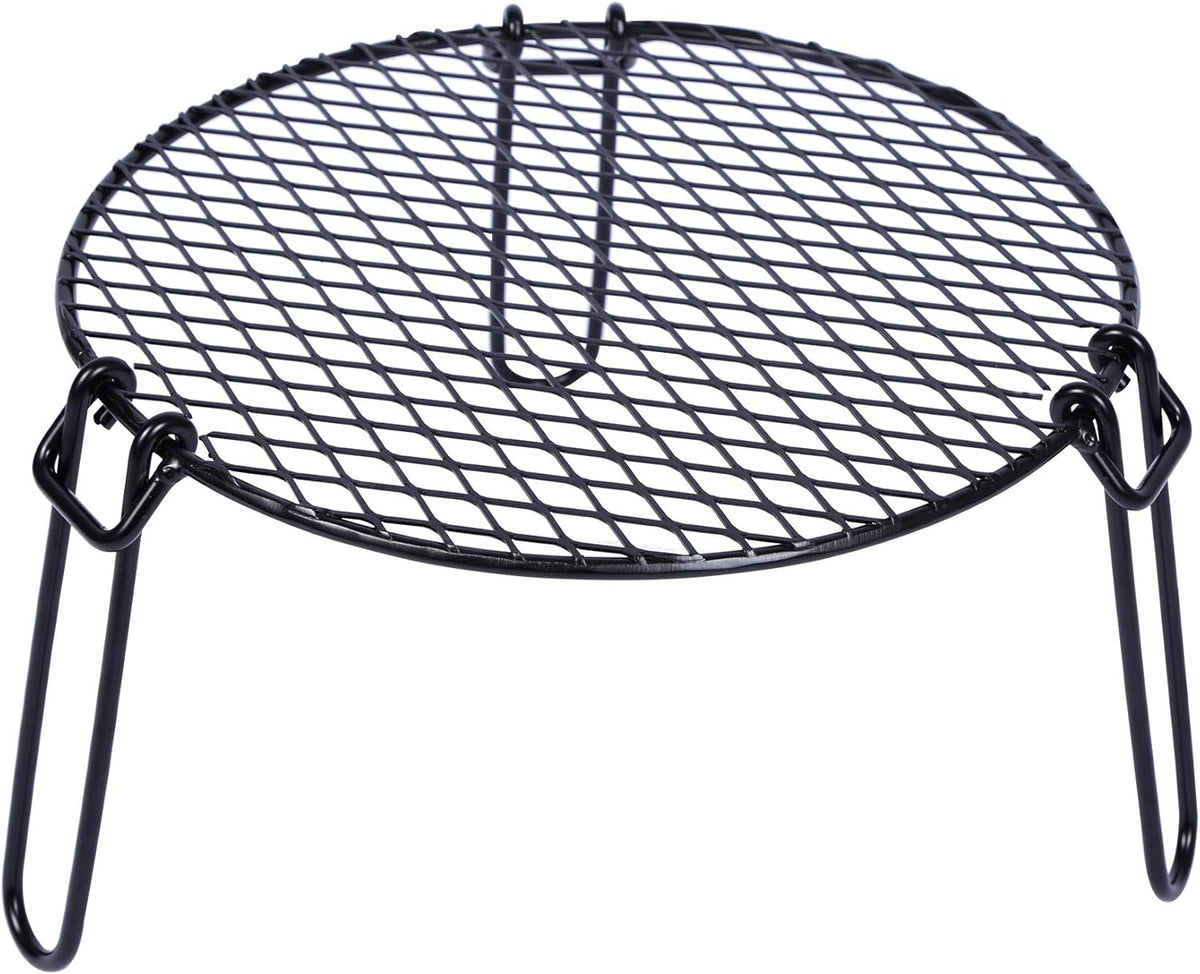 Folding Campfire Grill Steel Grate N8675