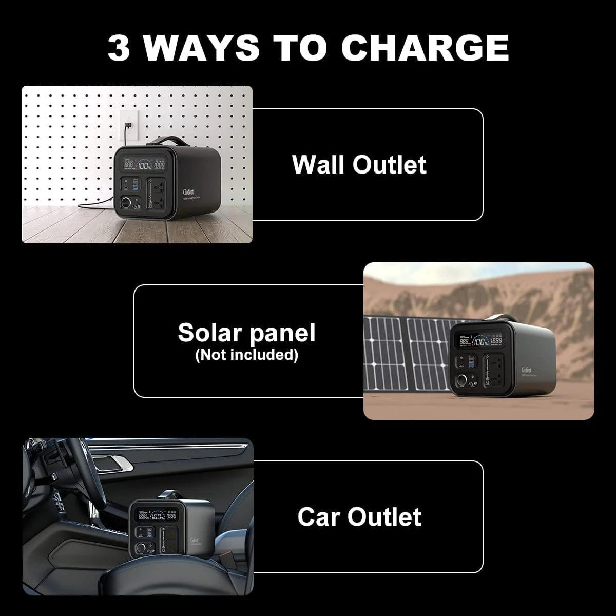 600 Watts Portable Power Station U2202