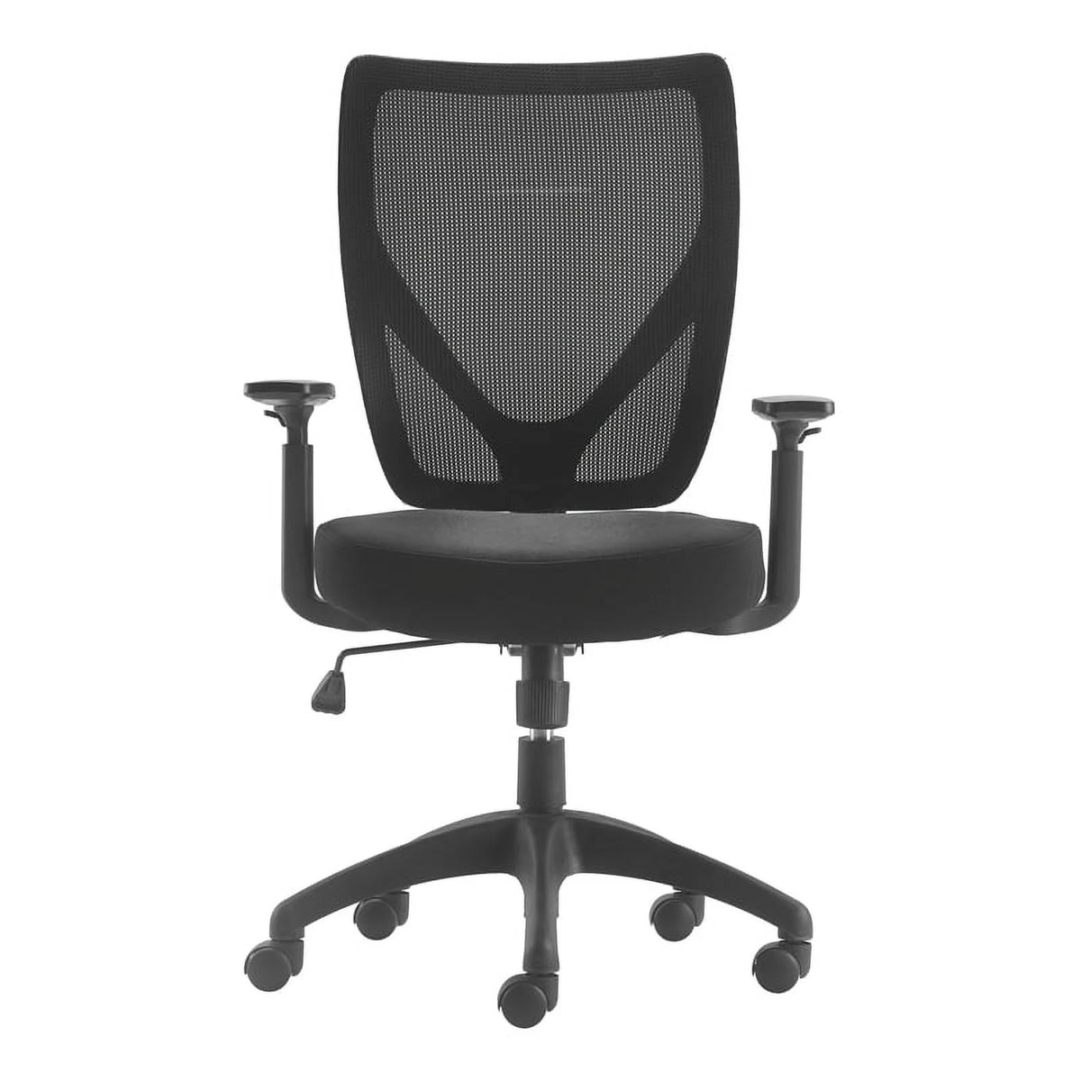 Black Mesh Office Chair with Nylon Base C7387