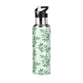 Green Stainless Steel Insulated Water Bottle with Straw Lid A39564