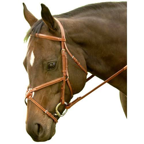 Oversize Mid Brown Raised Jumper Bridle S11437