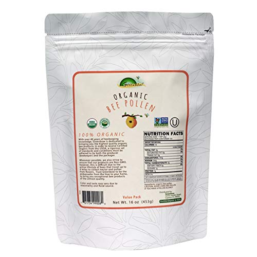 Organic Bee Pollen 16oz M17042