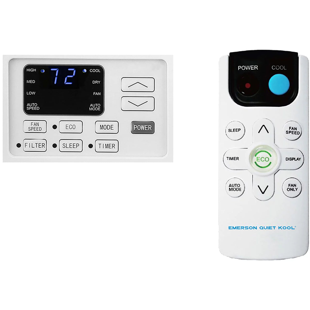 10,000 BTU 115-Volt Through-the-Wall Air Conditioner with Remote, White O8395