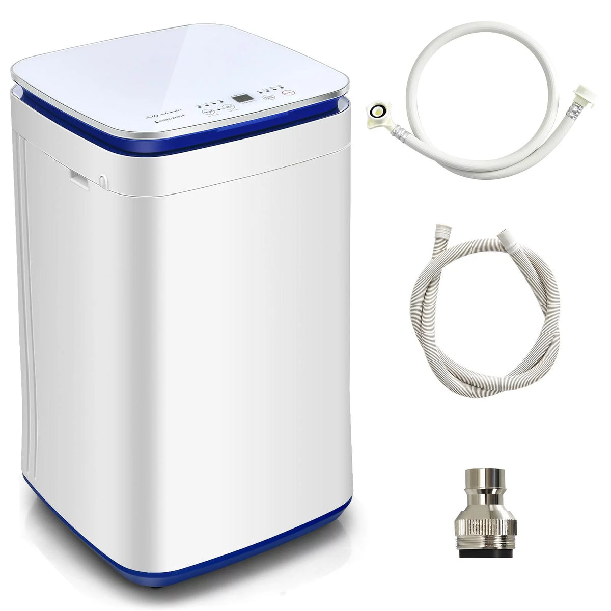 7.7lbs Full Automatic Portable Washing Machine S483148