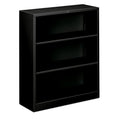 3 Shelf Metal Bookcase in Black Q892182