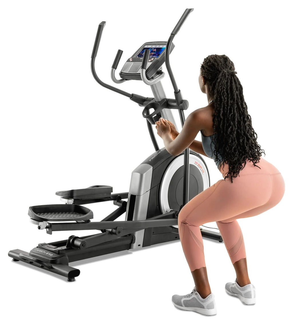 Smart Elliptical Trainer with 10 In. HD Touchscreen H348415