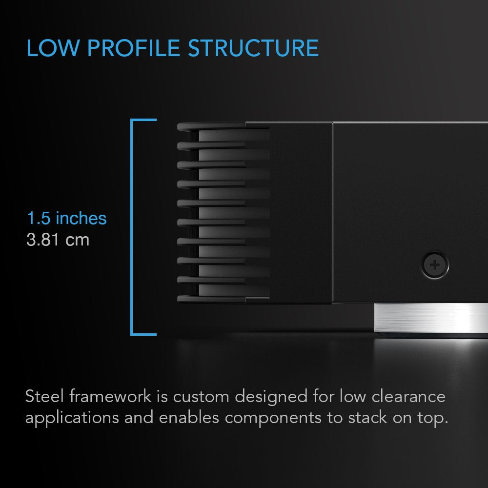 Quiet Cooling Fan System for AV Cabinet Components T482
