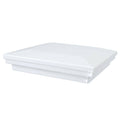Gloss White Flat Pyramid Post Cap E11329
