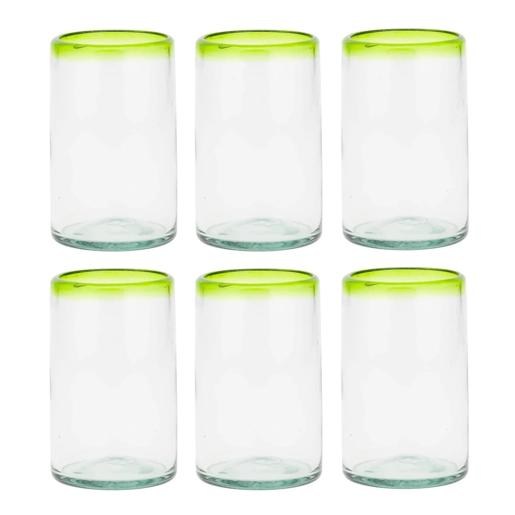 Set of 6 16 oz Hiball Glasses U583