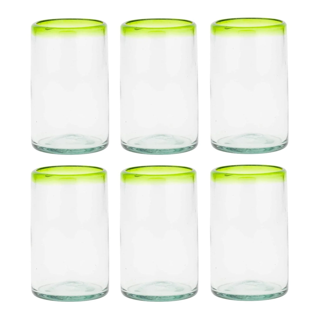 Set of 6 16 oz Hiball Glasses U583