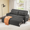Gray Convertible Sofa Bed E18256