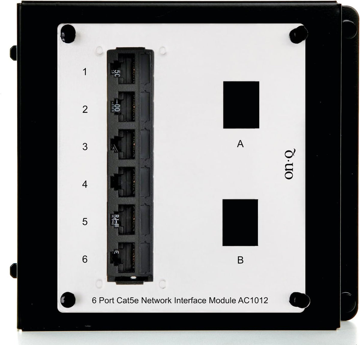 6 Port Cat 5e RJ45 M8068