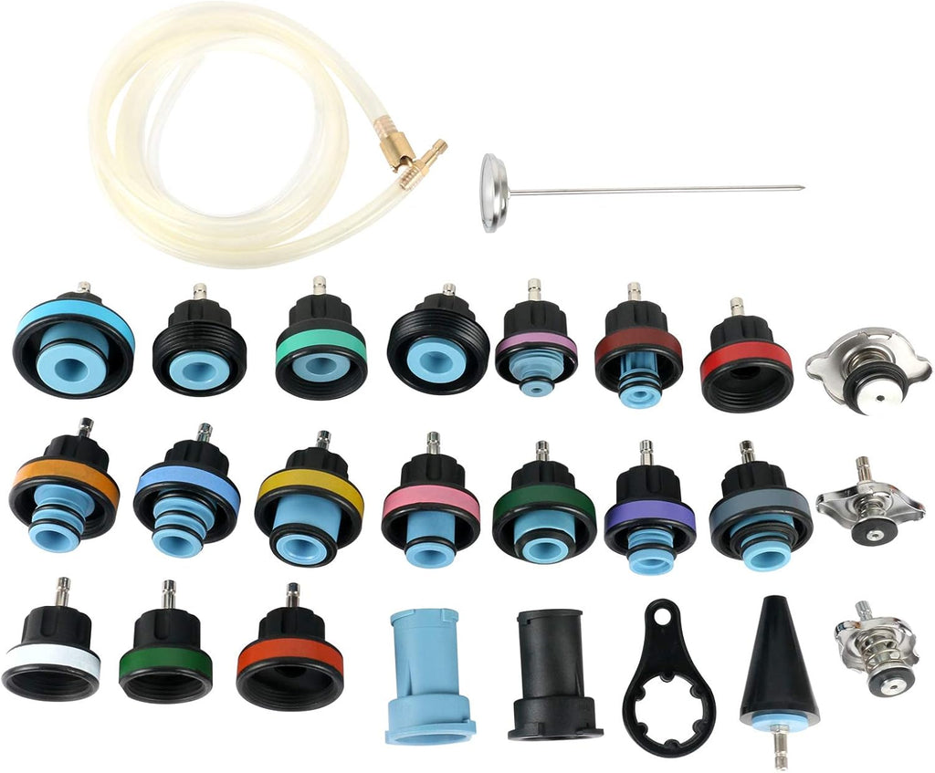 28PCS Universal Radiator Pressure Tester Kit X657