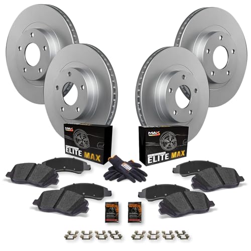 Front & Rear Brake Kit with Ceramic Brake Pads I7437
