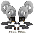 Front & Rear Brake Kit with Ceramic Brake Pads I7437