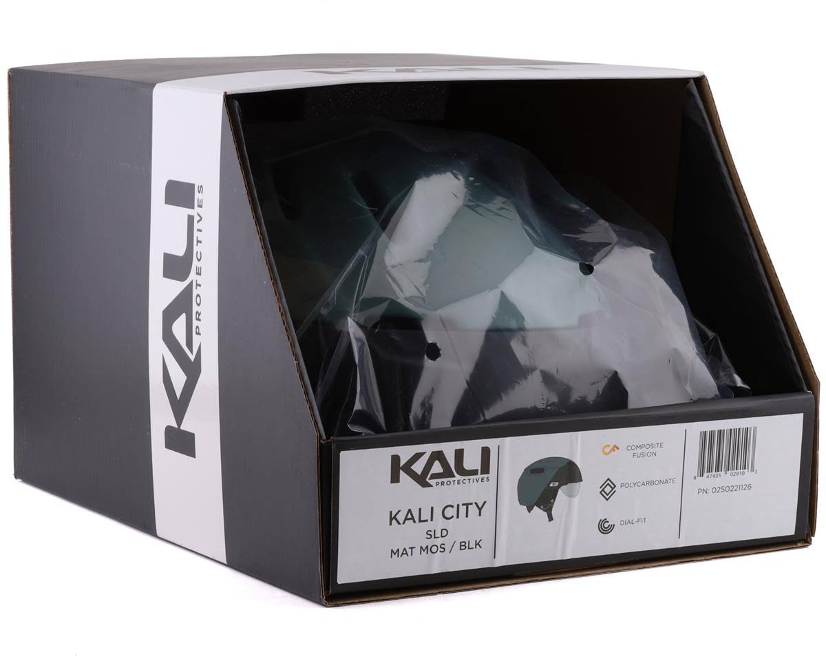 Solid Matte Moss/Black City Helmet, Medium N8401