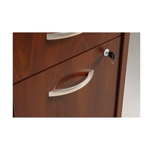Natural Cherry 2-Drawer Mobile Filing Cabinet R664325