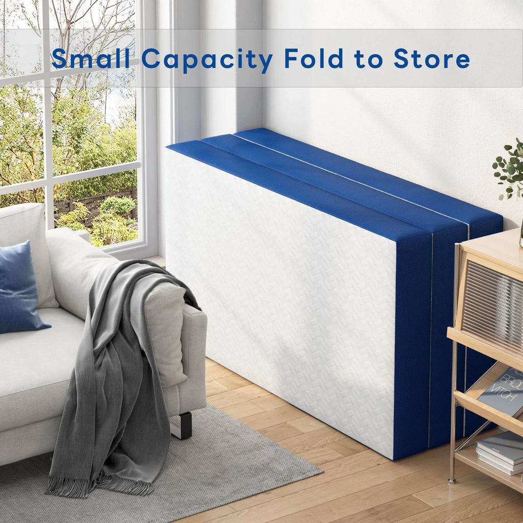 Twin Size Memory Foam Tri-Fold Mattress E619502