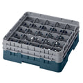 25 Compartment Full Size Glass Rack with 2 Extenders J443
