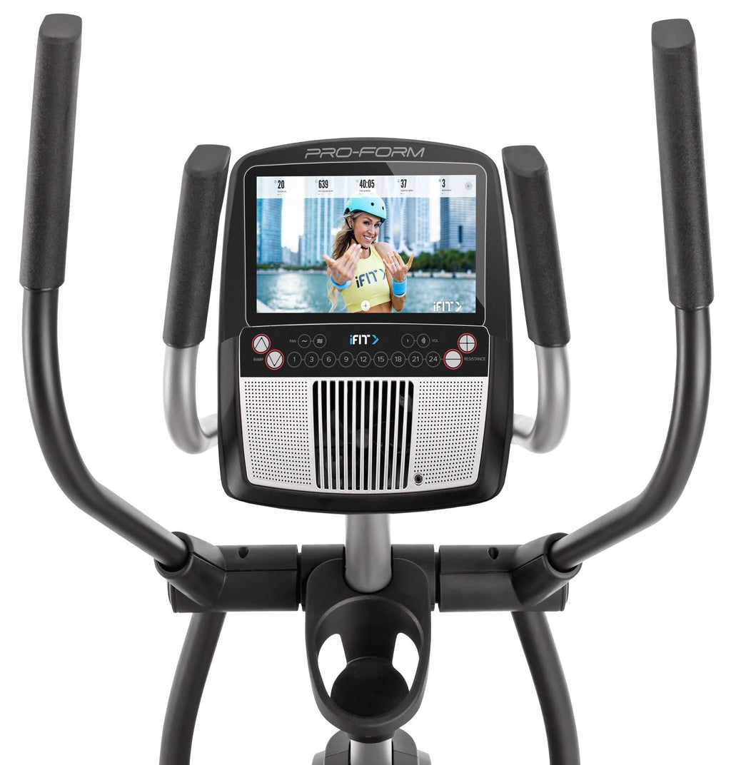 Smart Elliptical Trainer with 10 In. HD Touchscreen H348415